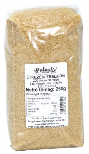 ZSELATIN ÉTKEZÉSI (MARHA) 200 BLOOM 250G