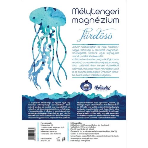 PALEOLIT MÉLYTENGERI MAGNÉZIUM FÜRDŐSÓ - 1 KG 