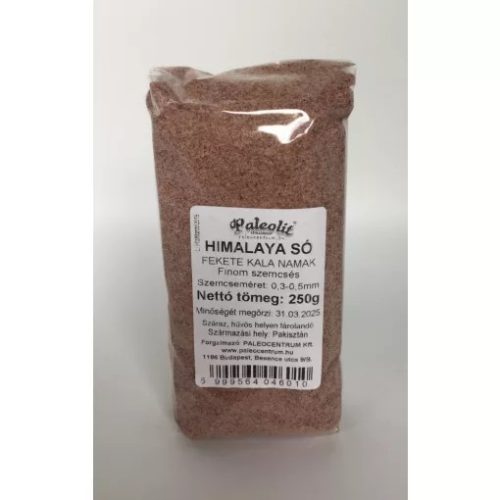 HIMALAYA SÓ FEKETE 250G FINE (0,3-0,5MM) KALA NAMAK