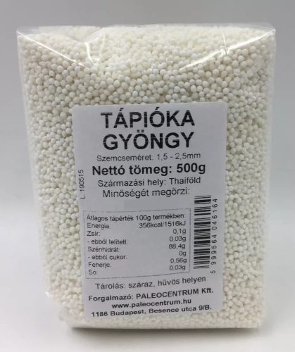 TÁPIÓKAGYÖNGY 1,5-2,5MM 500G PALEOLIT