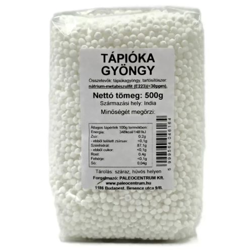 TÁPIÓKAGYÖNGY 1,5-2,5 MM - 500 G PALEOLIT