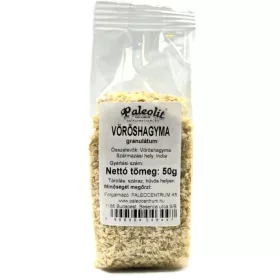 VÖRÖSHAGYMA GRANULÁTUM 50 G PALEOLIT