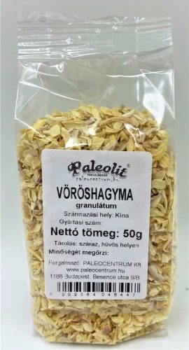 VÖRÖSHAGYMA GRANULÁTUM 50G PALEOLIT