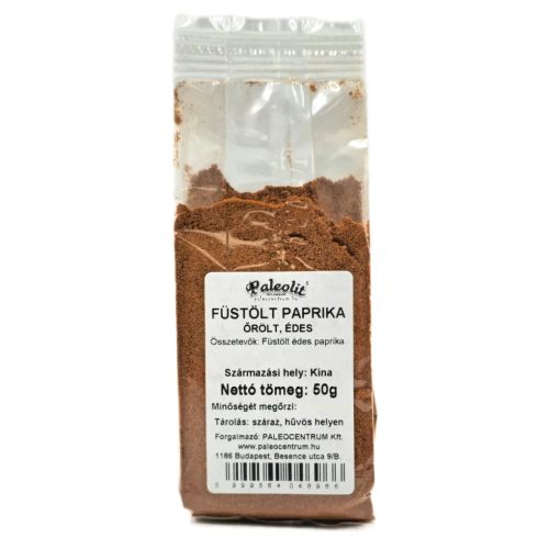 FÜSTÖLT PAPRIKA ŐRÖLT, ÉDES 50 G - PALEOLIT