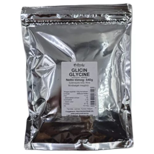 GLICIN - GLYCINE 540G VÖDRÖS PALEOLIT AMINÓSAV, ÉDESÍTŐ