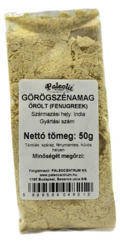 PALEOLIT GÖRÖGSZÉNAMAG ŐRÖLT 50G (FENUGREEK)