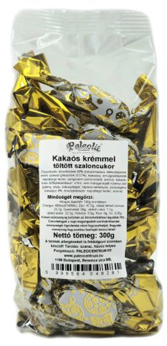 PALEOLIT KAKAÓS SZALONCUKOR 300G KRÉMMEL TÖLTÖTT