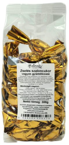 PALEOLIT ZSELÉS SZALONCUKOR 300G VEGYES GYÜMÖLCSÍZŰ