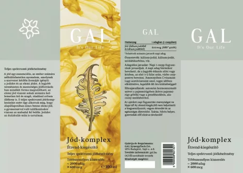 GAL JÓD-KOMPLEX 600 mcg - 2000 ADAG