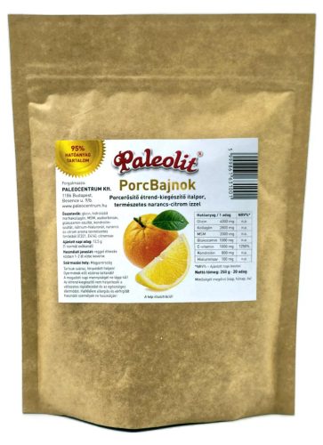 PALEOLIT PORCBAJNOK PORCERŐSÍTŐ ITALPOR NARANCS-CITROM 250G