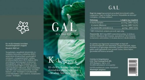 GAL K-KOMPLEX 500 mcg - 30 ADAG