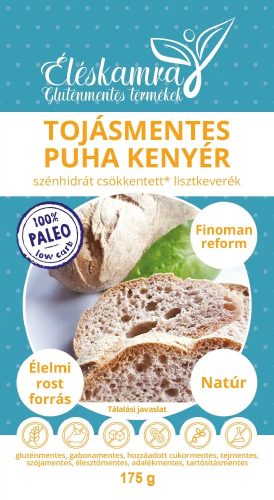 ÉLÉSKAMRA TOJÁSMENTES PALEO KENYÉR 200G PALEOLIT