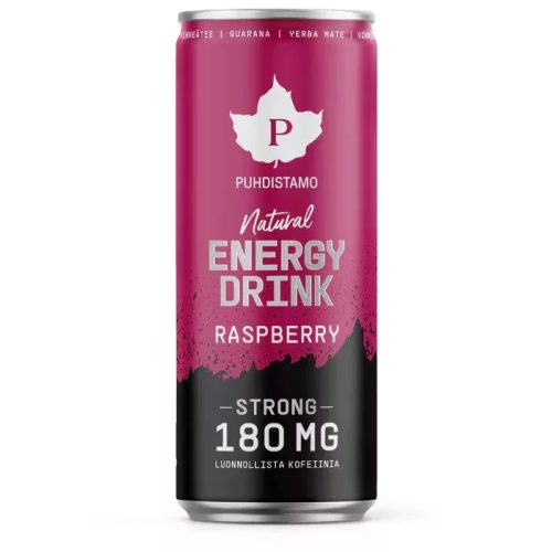 PUHDISTAMO NATURAL ENERGY 330ML MÁLNA ÍZŰ TERMÉSZETES ENERGIAITAL