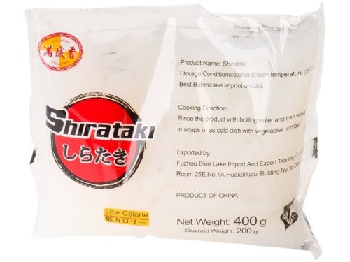 SZÉLESMETÉLT KONJAC TÉSZTA 400G SHIRATAKI