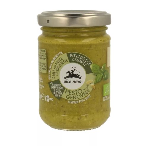 BIO GENOVAI BAZSALIKOMSZÓSZ (PESTO) 130G ALCE NERO