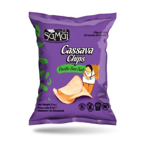 CASSAVA CHIPS TENGERI SÓS 57G