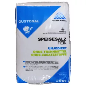 SALINEN ADALÉKANYAG-MENTES GYÓGYSÓ 25 KG - BIO - GUSTOSAL