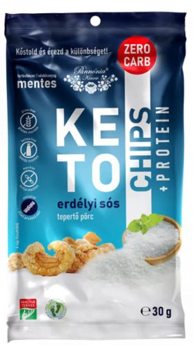 PANNÓNIA KETO CHIPS ERDÉLYI SÓS 30G