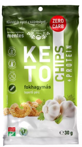 PANNÓNIA KETO CHIPS FOKHAGYMÁS 30G