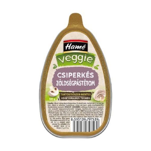 HAMÉ VEGGIE ZÖLDSÉGPÁSTÉTOM CSIPERKÉS 105G