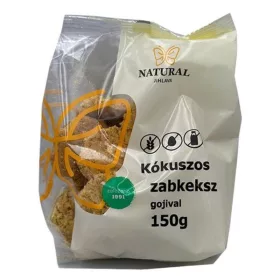 NATURAL JIHLAVA GM ZABKEKSZ KÓKUSSZAL ÉS GOJIVAL 150G