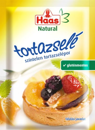 HAAS NATURAL SZÍNTELEN TORTAZSELÉ 11G