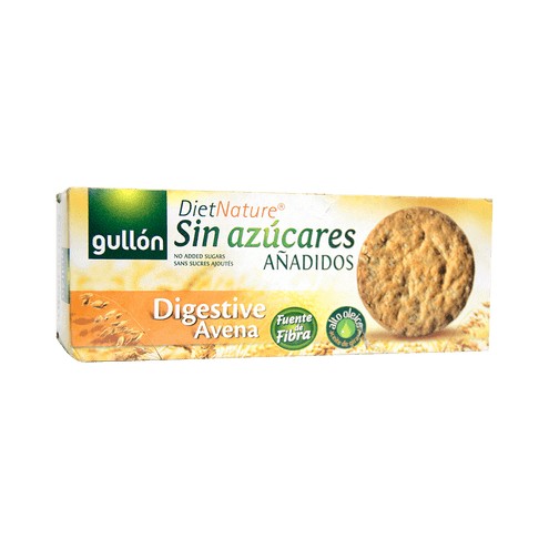 GULLÓN DIGESTIVA AVENA ZABKEKSZ CUKORMENTES 410 G