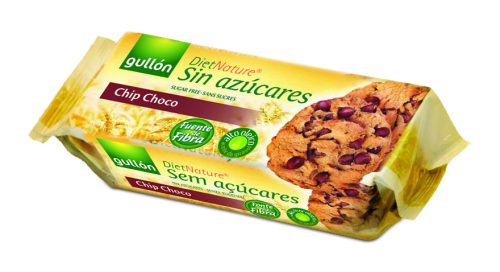 GULLÓN CHIP CHOCO COOKIES CUKORMENTES 125G