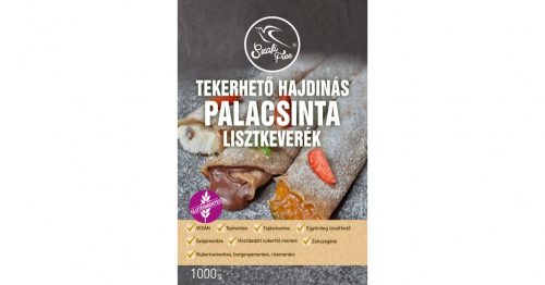 SZAFI FREE TEKERHETŐ HAJDINÁS PALACSINTA LISZTKEVERÉK 1000 G (GLUTÉNMENTES, TEJMENTES, TOJÁSMENTES, MAGLISZTMENTES, VEGÁN)