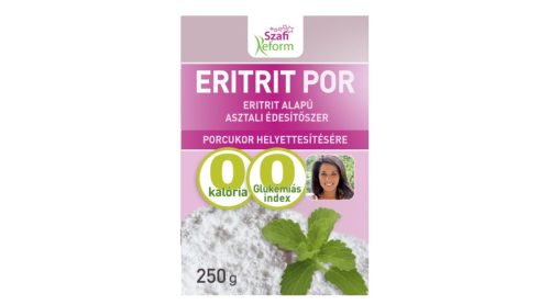 SZAFI REFORM VANÍLIÁS ÍZŰ ERITRIT (ERITRITOL) 250 G