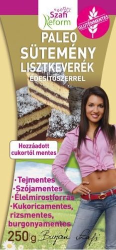 PALEO SÜTEMÉNY LISZTKEVERÉK ÉDESÍTŐSZERREL SZAFI REFORM