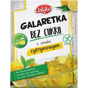   CELIKO GLUTÉN- ÉS CUKORMENTES TORTAZSELÉ CITROM ÍZŰ 14 G 