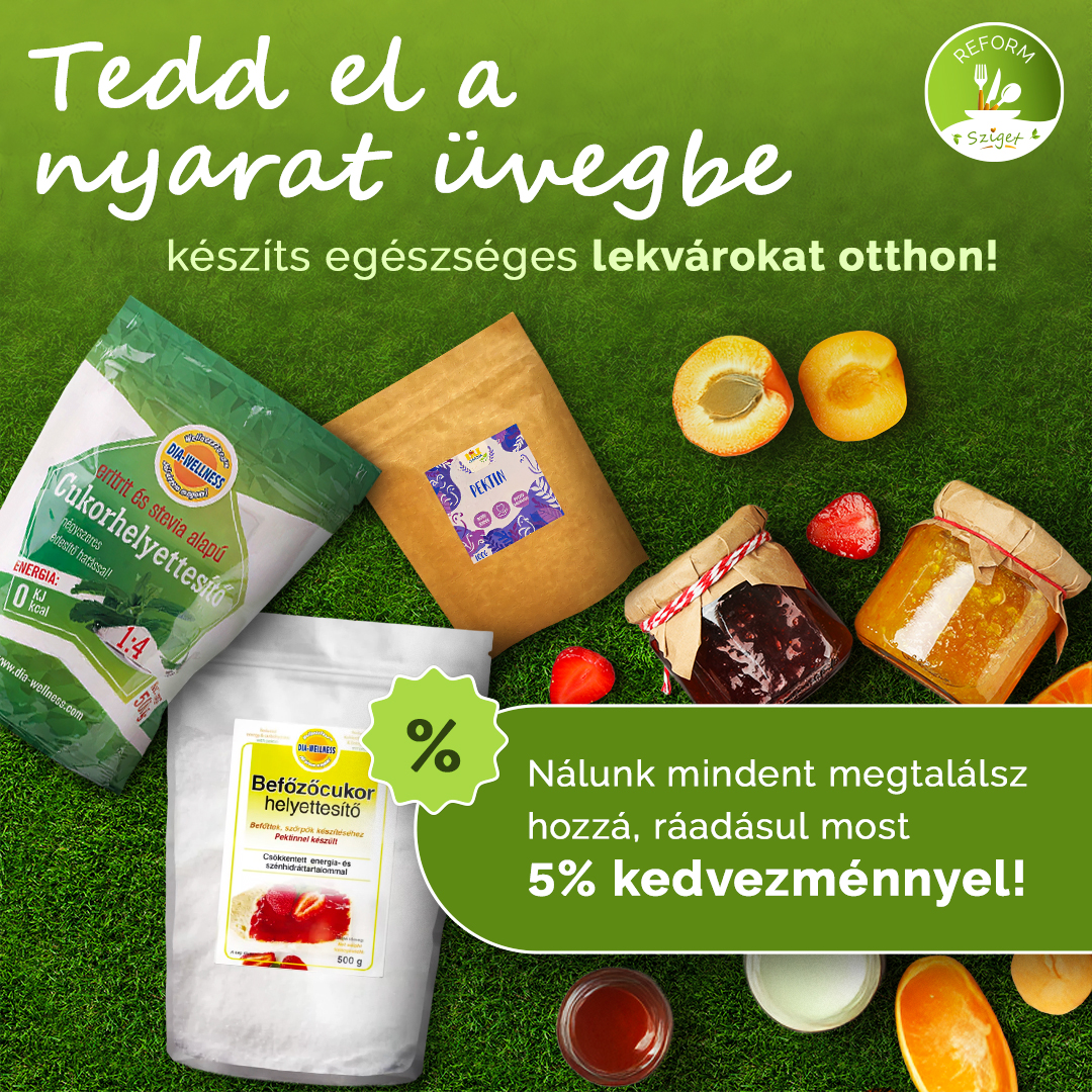 Tedd el a nyarat üvegbe - készíts egészséges lekvárokat otthon!