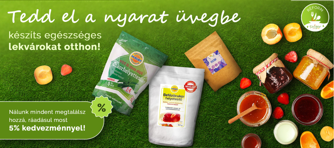 Tedd el a nyarat üvegbe - készíts egészséges lekvárokat otthon!