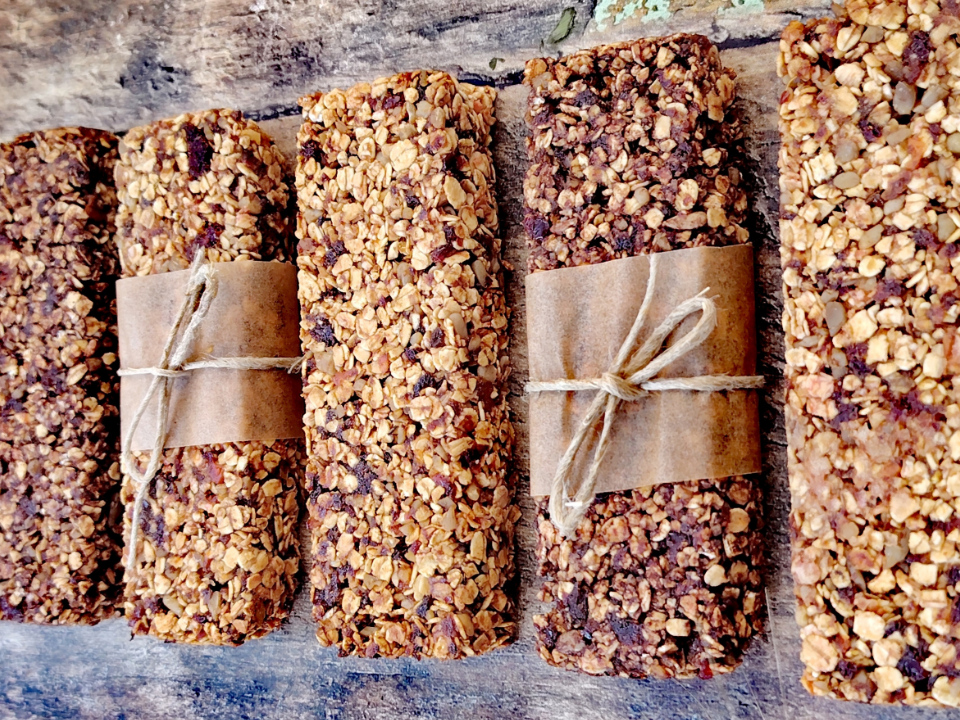 Házi energiabomba - mentes müzliszelet recept